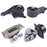 ZUN 4Pcs Engine Motor Mount & Auto Trans Mounts Set for Chevy Malibu 2013-2015 2.5L 18742802