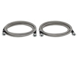6AN 70" Braided Transmission Cooler Lines Kit For Ford AOD 4R100 OFK19-70-SS 12334823