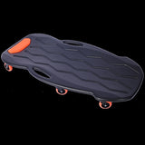 Plastic Creeper 42 Inch with carrying bag - Blow Molded Ergonomic HDPE Body with Padded Headrest & W465P144542