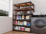 6-layer adjustable shelf spacing, gourd-shaped perforation, rubber mallet with gloves, display rack, 33641707