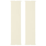 10 x 10ft Gazebo Replacement Canopy, UV Protection Pergola Shade Cover Cream White 93109697