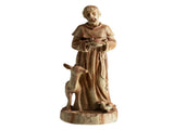24.5" Saint Francis Statue with Built-in Bird Feeder Religious Garden Sculpture 66689030