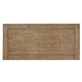 Vintage Industrial 1pc Writing Desk with 4 Open Shelves Rustic Poplar Finish Solid Wood and Metal B011P220224