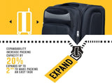 Luggage 2-piece backpack set black 42369135
