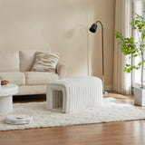 Ottoman Storage Bench Pet Supplies Corduroy Bench Cat's nest to hide For the Living Room, Entryway W1825P235543