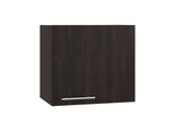 Sterling Wall Cabinet with 1 Door and 2 Shelves, Dark Walnut B097P474308