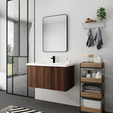 Modern Design 36 Inch Float Mounting Bathroom Vanity With Sink Soft Close Door,2 W99952552