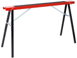Saw Horses 2 Pack, Folding Portable Work Horse with Fast Open Legs, Convenient Handle, Heavy Duty 00761736