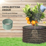 ZUN Garden Bed、 Galvanized Planter 42685978