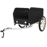 Heavy-Duty Bike Cargo Trailer with Removable Waterproof Cover 88 lbs Capacity, 16" All-Terrain W2932P289393