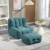 Fluffy bean bag chair, comfortable bean bag for adults and children, super soft lazy sofa chair with W1996131226