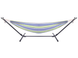 Portable Outdoor Polyester Hammock Set Green 38012549