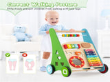 Multifunctional Wooden Baby Walker - 7 Activity Center , 3 Years 51326210