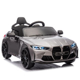 ZUN BMW M4 12v Kids ride on Painting toy car 2.4G W/Parents Remote Control,Three speed adjustable,Power W1396P183802