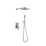 Enhance Your Shower with 12 Stainless Steel Rain Shower Set - Wall Mount Easy 71117997