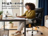 Office Chair Adjustable Height Executive Desk Chair with Foot Rest Comfortable Computer Chair High W3851P452861