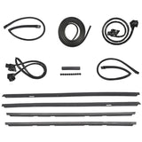 9Pcs Trunk Seal Weatherstripping Kit 128555 Fit for Chevrolet Monte Carlo 1983-1988 36841405