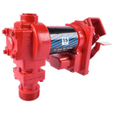 Transfer of Gasoline Diesel Kerosene 12V 15 GPM Fuel Transfer Pump Nozzle Kit 27750119