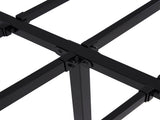 208.2*157.5*45.7cm Bed Height 18" Simple Basic Iron Bed Frame Iron Bed Black 34894543