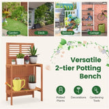 Foldable outdoor garden potted plant platform 59275264