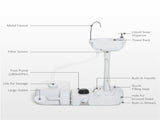 Portable camping sink 49351348