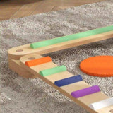 Kids Wooden Balance Beam with 3-8 years old 61790490