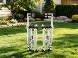 24''-40'' Adjustable Drywall Stilts with Protective Knee Pads, Durable Non-slip Work Platform for 21831334