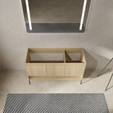 48" Freestanding Bathroom Vanity & 3 Soft-Close Cabinet Doors -Excluding Sink W1972P199462