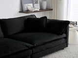 Chenille Fabric Ottomans Footrest to Combine with 2 Seater Sofa, 3 Seater Sofa and 4 Seater Sofa, W714P179457
