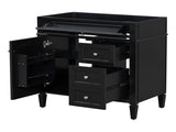 30'' Bathroom Vanity without Top Sink, Modern Bathroom Storage Cabinet with 2s and a Tip-out N710P250685B