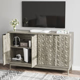 ZUN Modern Style Buffet Cabinet,Sideboard Buffet Cabinet With Storage,Storage Cabinet with 4 W1706P235653