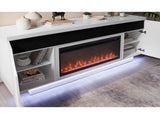 ALESSIA 76" FIREPLACE B201P347300