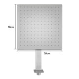 Enhance Your Shower with 12 Stainless Steel Rain Shower Set - Wall Mount Easy 71117997