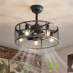 ZUN 19.7In Classic Ceiling Fan with Light 29527173