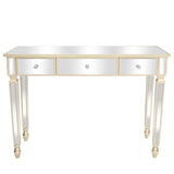 Three Drawers Mirror Table Dressing Table Console Table 93275283