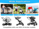 New-Universal Stroller Board with Detachable Seat, 2in1 Sit and Stand Stroller Glider Board for Most 33117985