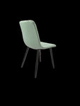 ZUN Dining Chairs Set of 4,Modern Kitchen Dining Room Chairs,Upholstered Dining Accent Chairs in linen 54027636