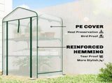 Garden Bed with Mini Greenhouse 80405371