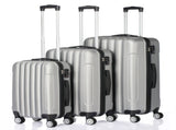 3-in-1 Multifunctional Large Capacity Traveling Storage Suitcase Silver Gray 52264925