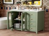 36-inch bathroom vanity with two soft close doors, adjustable shelves and three drawers N729P184710F