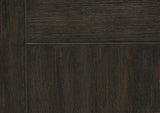 ZUN Transitional-Rustic Style Coffee and Antique Gray 6-Drawer Dresser 1pc Flat Knobs Classic Bedroom B011P240233