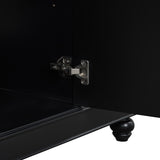 ZUN [Cabinet Only] 36" Black Bathroom vanity N729P179571B