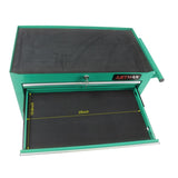 7 DRAWERS MULTIFUNCTIONAL TOOL CART WITH WHEELS-GREEN 87732434