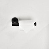 ZUN 2 Pack Toilet Paper Holder - Matte Black SUS304 Stainless Steel Toilet Paper Holder Towel Rack for 74536928