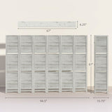 Tall Wood Privacy Screen Room Divider 34212008