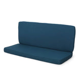 CAROLINA LOVESEAT CUSHION SET, BACK CUSHION AND SEAT CUSHION, DARK TEAL, SET OF 1 N775P270133T