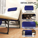 Folding Chaise Lounge /Pool Chair / beach chair Camping Chairs 41933583