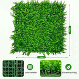Boxwood Panels, Grass Wall 20"x20", Plant Wall, Grass Backdrop Wall, Privacy Screen, Sun 97702912