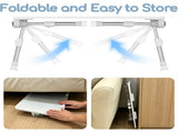 Foldable Laptop Bed Tray, Adjustable Desk, Angle Adjustable Notebook Table, Sofa Bed Computer Stand, 52989507