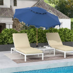 ZUN Outdoor beach umbrella/Sun Umbrella （Prohibited by WalMart） 99959148